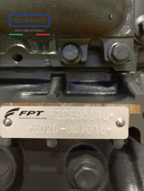 Motore Iveco F2CE9684U CNH 5801464759