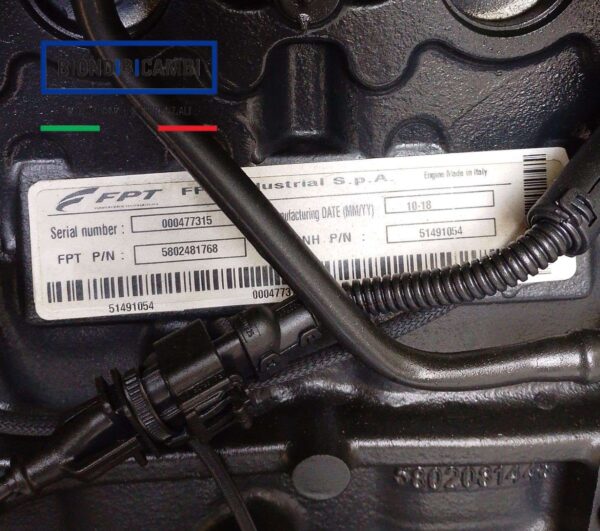 Motore Iveco F5DFL413B 5802481768