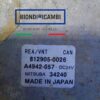 Attuatore Turbina Isuzu AQ-6HK1XASS-12 Isuzu 812905-0026